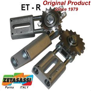 AUTOMATIC-SPRING ROLLER CHAIN DRIVE TENSIONERS