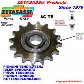 Hardened teeth idler sprockets