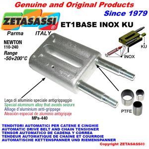 Tensor automatico inox  (casquillos ptfe)