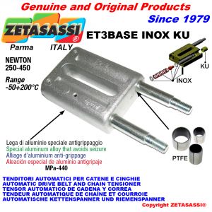 Tendeur automatique inox (bagues ptfe)