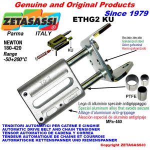 Tendeur automatique (bagues ptfe)