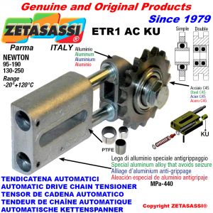 Drive chain tensioner (ptfe bushes)