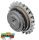 Torque limiter with plate wheel