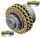 Torque limiter with chain coupling