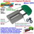 Automatic linear drive chain tensioner