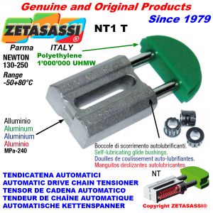 Tensor de cadena con casquillos autolubricantes