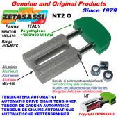 Tensor de cadena con casquillos autolubricantes