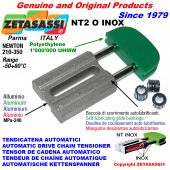 Tensor de cadena inox con casquillos autolubricantes