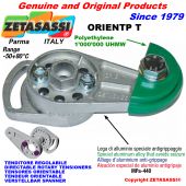 Directable rotary drive chain tensioner