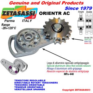 Tensor de cadena orientable