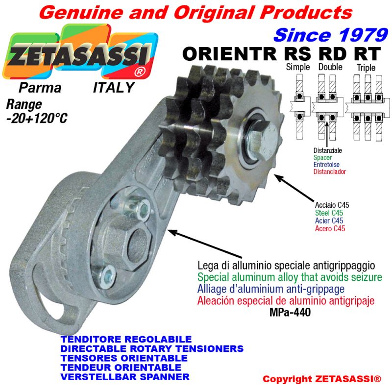 Simple shop chain tensioner