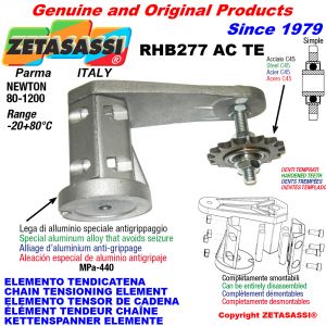 Chain tensioner device