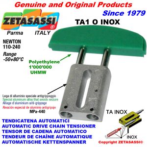 Inox linear drive chain tensioner