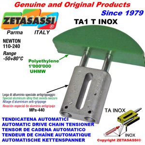 Inox linear drive chain tensioner