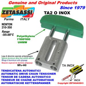 Inox linear drive chain tensioner