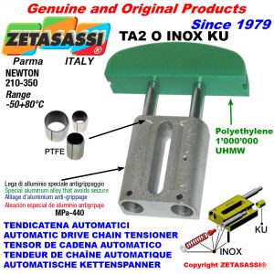 Inox linear drive chain tensioner (ptfe bushes)