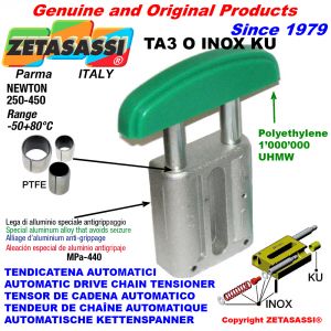 Inox linear drive chain tensioner (ptfe bushes)