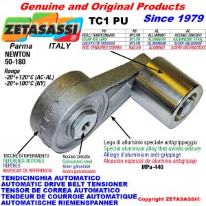 Arm belt tensioner
