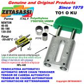 Tendeur de chaîne automatique (bagues ptfe)