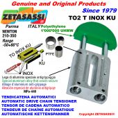 Inox linear drive chain tensioner (ptfe bushes)