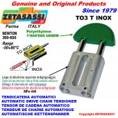 Inox linear drive chain tensioner